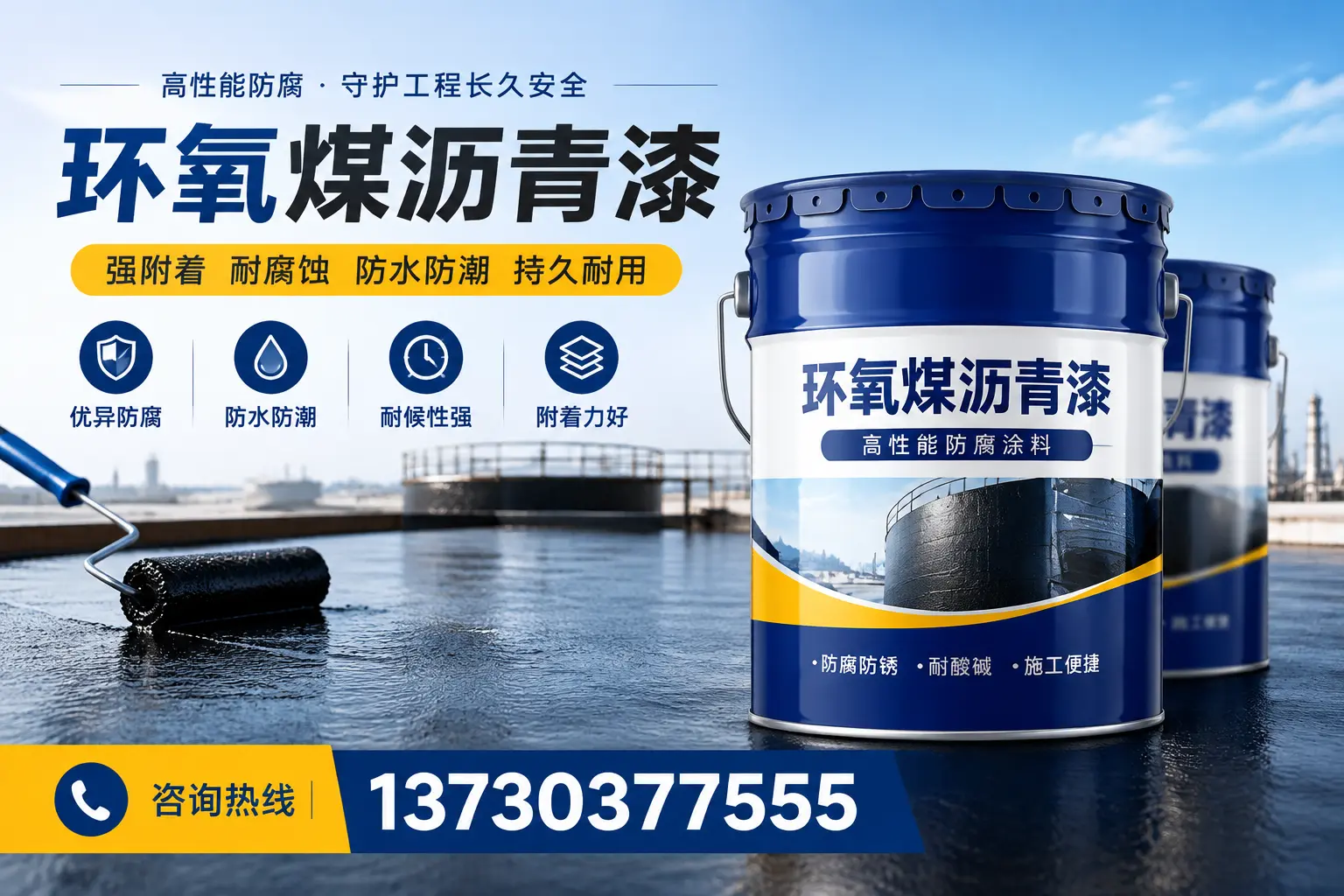如何判断环氧煤沥青漆的质量?平鲁消费者指南