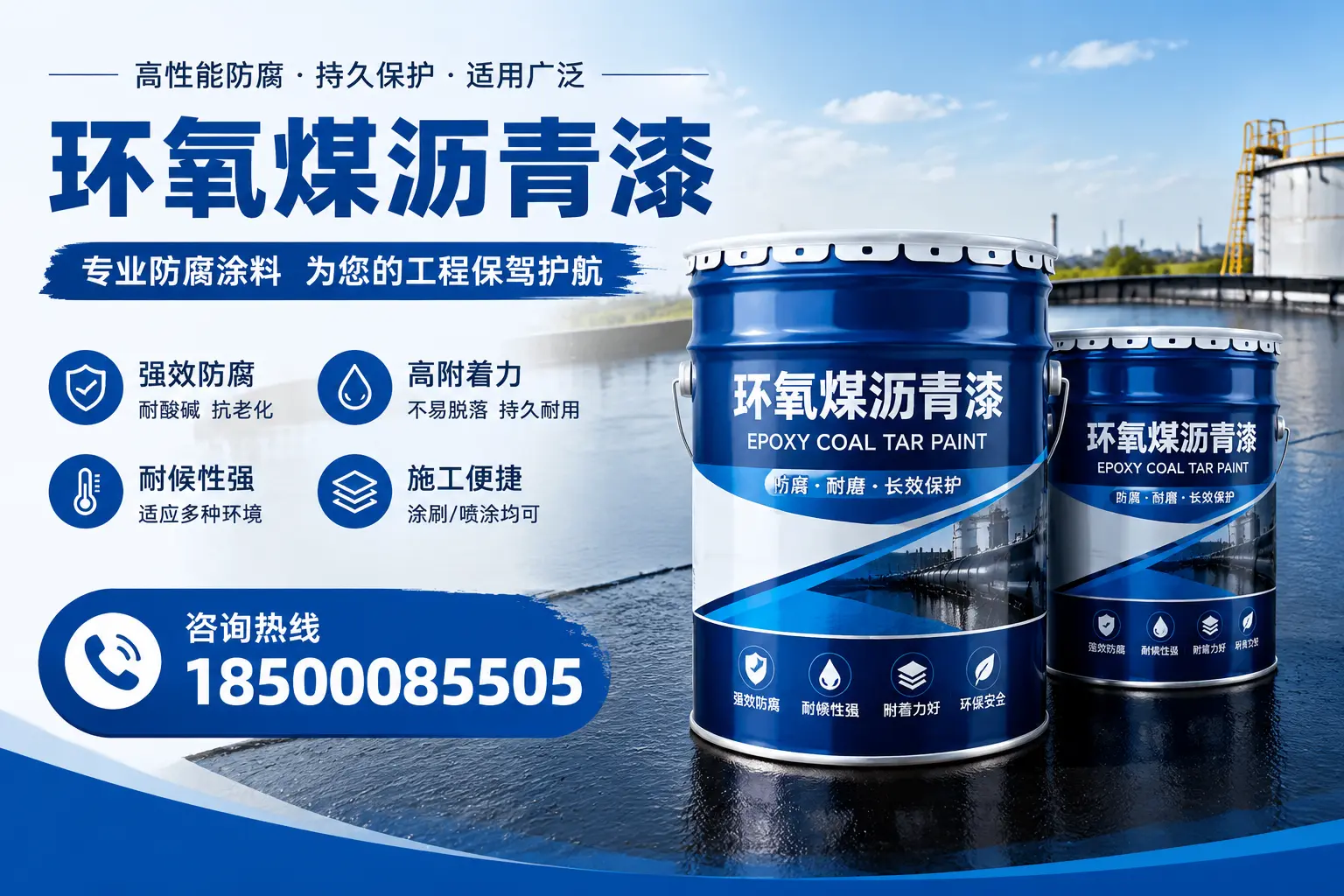 环氧煤沥青漆与其他漆类的比较，平鲁用户的选择依据